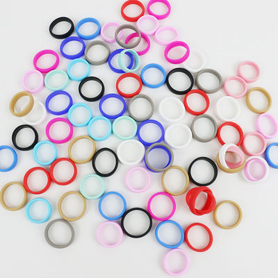 calidad  BPA Free Food Grade Silicone Rubber O Rings Chewable For Children Girls fábrica