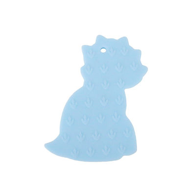 Silicón personalizado bebé colorido Teether con el caballo Dino Shape de las ovejas