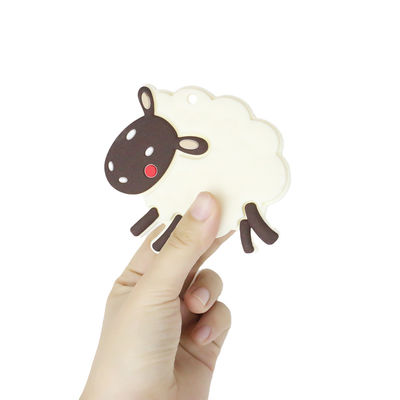 Silicón personalizado bebé colorido Teether con el caballo Dino Shape de las ovejas