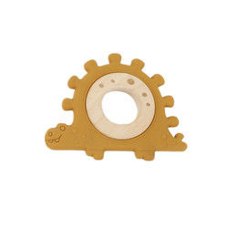 Pulsera de madera de los juguetes de los niños del silicón del multicolor para el niño
