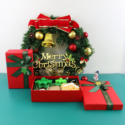 Juguetes libres del silicón del bebé de BPA, apilador del árbol de navidad para los niños Teether