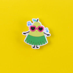 Gotas de encargo del silicón el echar los dientes con forma del traje de baño del bikini de las gafas de sol del verano