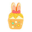 Huevos focales Bunny Shape For Pen Making del pollo del silicón de las gotas de la categoría alimenticia