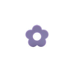 La gota los 4.5cm de la dentición del silicón de los agujeros de la flor para el clip del pacificador de DIY mastica el collar