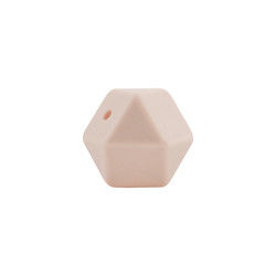 seguridad amistosa de Eco de la gota de la dentición del silicón del hexágono de 17m m masticable para la dentición del bebé