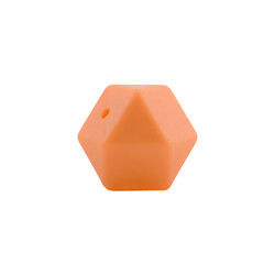seguridad amistosa de Eco de la gota de la dentición del silicón del hexágono de 17m m masticable para la dentición del bebé