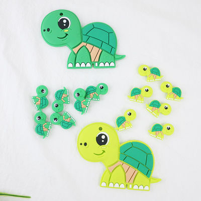 Gotas animales del pequeño silicón, bebé Teether de las gotas del silicón para la pulsera de cadenas del collar