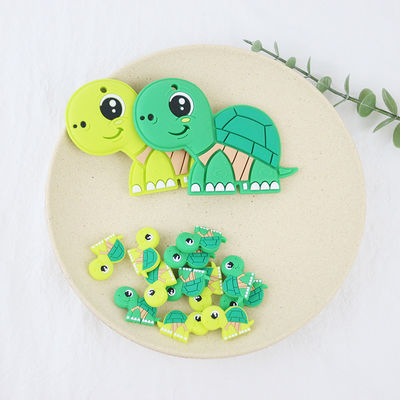 Gotas animales del pequeño silicón, bebé Teether de las gotas del silicón para la pulsera de cadenas del collar