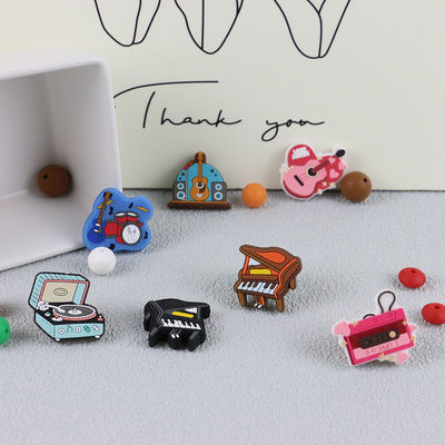 El silicón amistoso de Eco personalizó las gotas el echar los dientes para la pulsera de los llaveros
