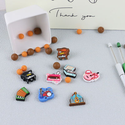El silicón amistoso de Eco personalizó las gotas el echar los dientes para la pulsera de los llaveros