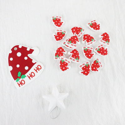 Mini Food Grade Christmas Silicone gotea para el collar de la cadena del pacificador de DIY