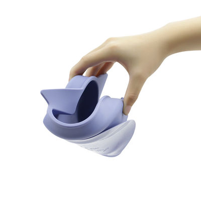 Owl Shape Silicone Baby Suction platea BPA no tóxico libre con el color de Pantone