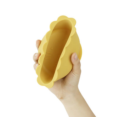 El cuenco del silicón de la succión fijó el PVC libre de BPA libre para los niños infantiles unisex