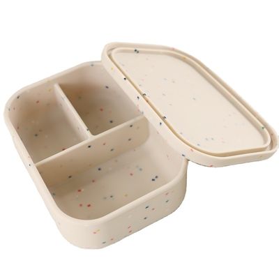fiambrera plegable del silicón de 800ml 1200ml para la oficina al aire libre Bento