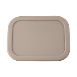 3 envases del almuerzo del silicón del compartimiento, silicón reutilizable Bento Lunch Box Leak Proof