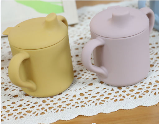 tazas de consumición del silicón 120ml para el ODM del OEM del entrenamiento del niño de los niños