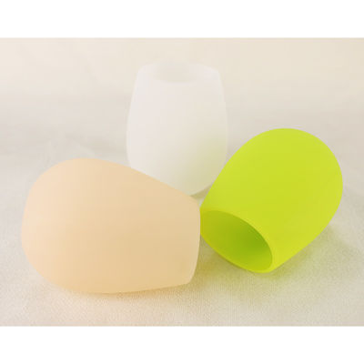 La taza BPA del agua del silicón del color de Panton no libera ninguna manija ninguna tapa para la cerveza del vino