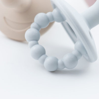 Tenedor de la bolsa de Cat Kitty Shape Silicone Pacifier Case para los pacificadores que echan los dientes del bebé