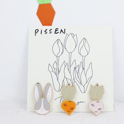 Ovejas Bunny Personalised Silicone Teether BPA libre para el bebé recién nacido