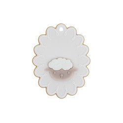 Ovejas Bunny Personalised Silicone Teether BPA libre para el bebé recién nacido