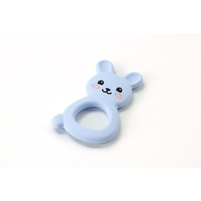 Anillo de Teether del silicón de Montessori, silicón Toy For Children Newborn Infant que echa los dientes