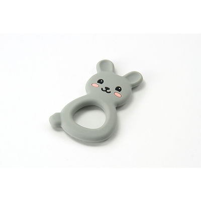 Anillo de Teether del silicón de Montessori, silicón Toy For Children Newborn Infant que echa los dientes