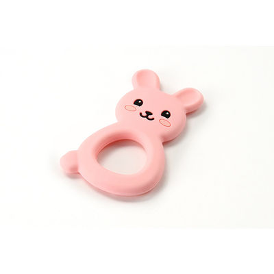 Anillo de Teether del silicón de Montessori, silicón Toy For Children Newborn Infant que echa los dientes