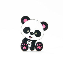 Cat Kitten Silicone Baby Teether animal BPA libre para la dentición del niño