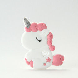 Cat Kitten Silicone Baby Teether animal BPA libre para la dentición del niño