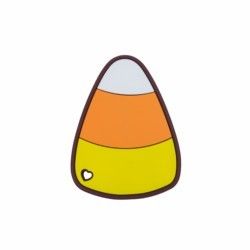 Bebé Teether del silicón del sombrero de las brujas de Halloween colorido para el dolor el echar los dientes que calma