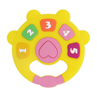 Bebé seguro Teether Eco del silicón de la categoría alimenticia amistoso para el niño