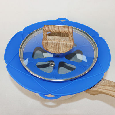 El doble de Pan Lid Cover Reusable With del silicón de la categoría alimenticia cuelga para cocinar