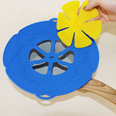 El doble de Pan Lid Cover Reusable With del silicón de la categoría alimenticia cuelga para cocinar