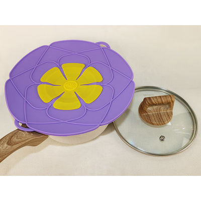 El doble de Pan Lid Cover Reusable With del silicón de la categoría alimenticia cuelga para cocinar