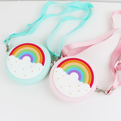 Bolso de Mini Rainbow Custom Made Silicone para el bebé del niño