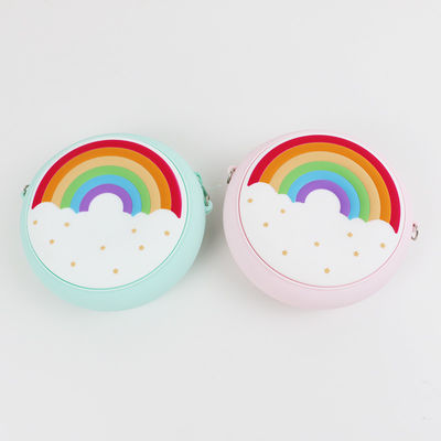 Bolso de Mini Rainbow Custom Made Silicone para el bebé del niño