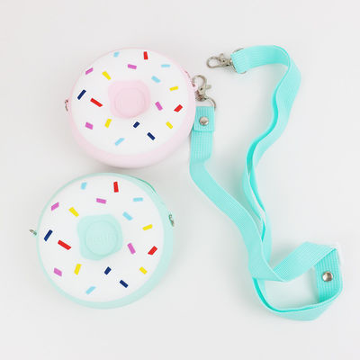 Funcional multi colorido de la prenda impermeable de Mini Silicone Donut Shoulder Bag