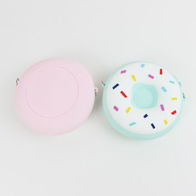 Funcional multi colorido de la prenda impermeable de Mini Silicone Donut Shoulder Bag