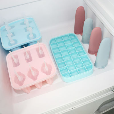 Moldes personalizados libres del silicón de BPA para el hielo Lolly Making del polo