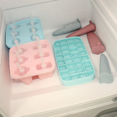 Moldes personalizados libres del silicón de BPA para el hielo Lolly Making del polo