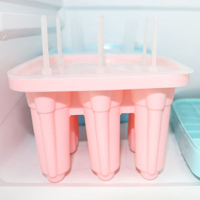 Moldes personalizados libres del silicón de BPA para el hielo Lolly Making del polo