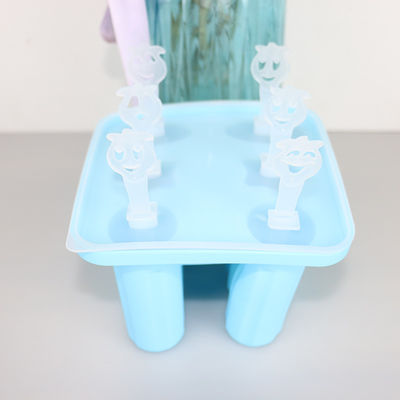 Material del silicón de Tray With Food Grade Soft del molde del helado de la familia DIY