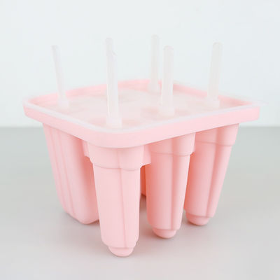 Material del silicón de Tray With Food Grade Soft del molde del helado de la familia DIY