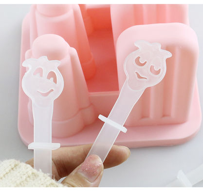 Hielo Lolly Personalised Silicone Molds Sustainable con el color de Panton