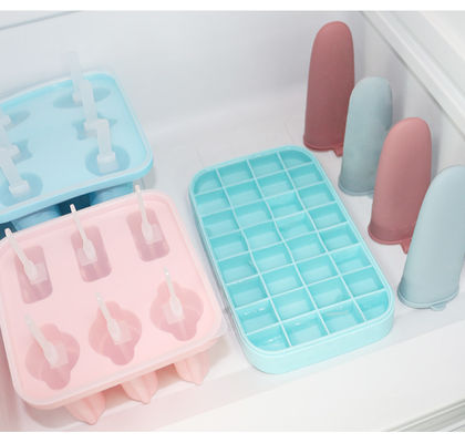 Hielo Lolly Personalised Silicone Molds Sustainable con el color de Panton