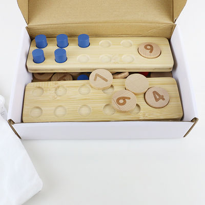 Los juguetes de madera de los niños del ODM del OEM desconciertan para jugar de aprendizaje educativo del niño