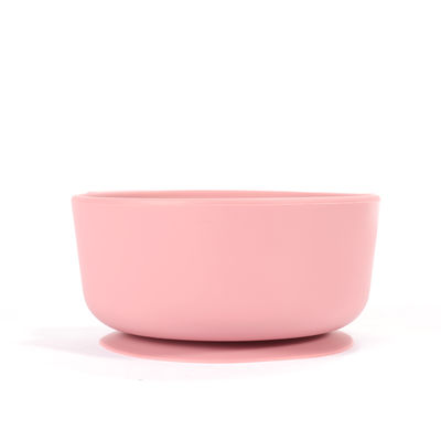 El cuenco lindo del silicón de la categoría alimenticia fijó la prenda impermeable para la alimentación del bebé