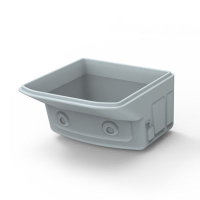 El coche lindo de la placa de la succión del silicón de la historieta forma para el bebé que come la comida