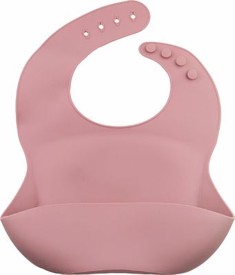 Logo Silicone Baby Bib modificado para requisitos particulares, baberos de alimentación impermeables para los muchachos de las muchachas