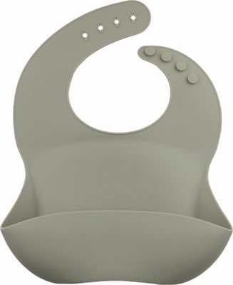 Logo Silicone Baby Bib modificado para requisitos particulares, baberos de alimentación impermeables para los muchachos de las muchachas